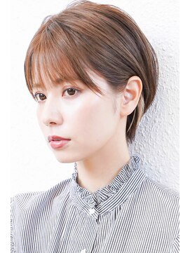 モニカ 西宮北口(Monica) 前下がりボブ・  内巻きワンカール・  ボブショート・インナー