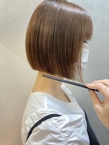 ロンドポレール 北千住(Lond polaire)&nbsp;【航治郎】美人ボブ/グレージュカラー/ボブウルフ