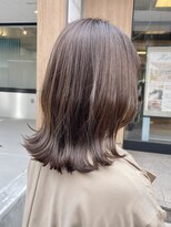 ヘアーメイクオズ(hair make O/S)&nbsp;ヘアメイクオズ＆金あゆみ　冬☆王道ベージュ