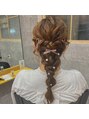 スクリプト(script.) ヘアアレンジも是非お任せください^^