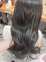 スイート ヘアデザイン(Suite HAIR DESIGN)&nbsp;ダークグレージュ ミディアム ブリーチ1回