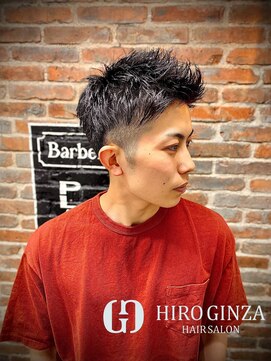 ヒロギンザ 青山店(HIRO GINZA) アップバングショート