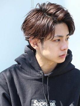 ザ サードヘアー 津田沼 annex(THE 3rd HAIR) アップバング かき上げヘア［津田沼駅/メンズ/学割U24］