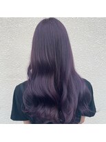 ボアップ(boappu)&nbsp;#ケアブリーチ#パープルカラー#髪質改善トリートメント