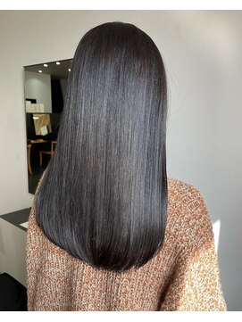 ロットアニバース(lott annibirth) 【髪質改善】地毛風natural black /艶髪/透明感/トリートメント