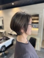 アンプヘアー 二条店(unpeu hair)&nbsp;ショートカット/イルミナカラー/白髪ぼかし/京都/二条