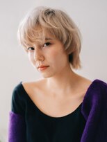 ベンジー オウン 代々木上原店(benji own) 【 benji 】エアリーショート ハイトーンベージュ1