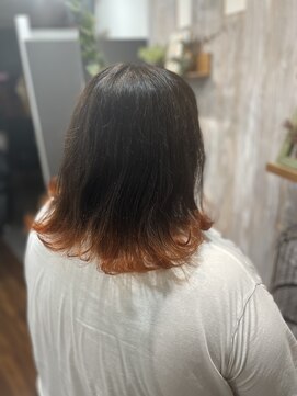 ウッドストック(Wood Stock) ブリーチダブルカラーラインカラーボブ