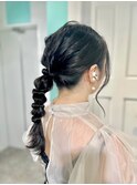 【玉ねぎヘア編み下ろし】20代30代40代50代