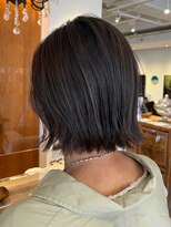 ミスト(mist)&nbsp;〔mist：Yoko〕ナチュラルハイライト/ぱっつんボブ/金沢文庫#207