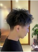 メッシュツイストパーマ
