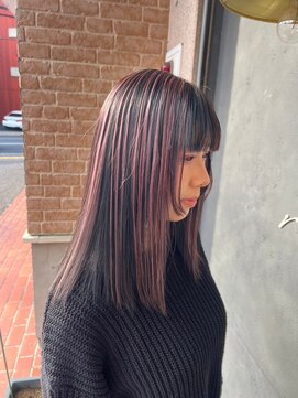 ランカ(ranka) コントラストピンクハイライト