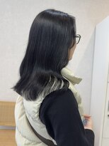 トレヘアー 京都 烏丸(tRe hair) 暗めアッシュカラー