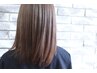 ふんわりツヤツヤ髪質改善ストレート→ショート・ミディアム￥8800
