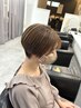【ケアブリーチWカラー】シンプルハイライト（全体カラー込み）￥１３５００