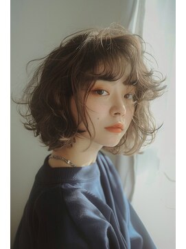 ラナ 新宿(lana) ボブレイヤー/顔まわり/シースルーバング【lana hair 新宿】