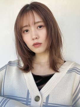 ユアーズヘア 神楽坂はなれ店(youres hair) 愛されレイヤーカット/メルティカラー/髪質改善/透明感カラー