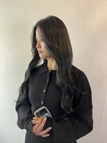 トリコ 梅田茶屋町店(trico) 赤み消しブルーブラック♪