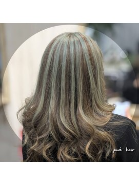 ピヴォヘアー(pivo hair) アンブレラカラー ハイライト