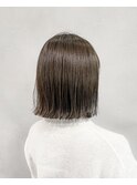 切りっぱなしボブ 20代30代40代ヘア 小顔 神戸ボブ 三ノ宮