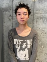 アース 高円寺店(HAIR & MAKE EARTH)&nbsp;ツンツンなスパイキーショート｛@02st96｝