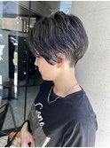 ブルーアッシュ×ラフ感ショート☆