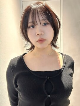 コト 福井大和田店(coto) 福井 大和田 くびれヘア 外はねボブ 前髪長め 顔周りカット