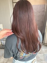 マウ(mau) ブリーチなしピンクブラウン!