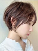 似合わせカット30代40代50代ショートボブくびれレイヤーカット