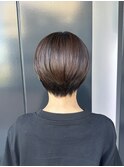 小顔ショートボブ