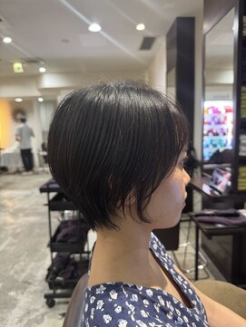 スウィープ 札幌大通(sweep) くびれショートボブ