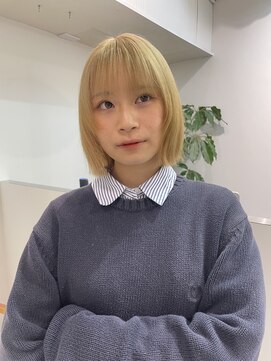 ミーム 原宿 表参道(meme) ダブルカラー/ハイトーンカラー/ケアブリーチ/インナーカラー