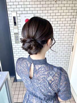 フェリーチェ(Felice) シニヨン アップスタイル 参列ヘア お呼ばれヘア イベントヘア