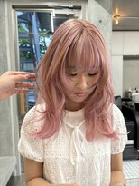 キーチェ 梅田中崎町(keych)&nbsp;レイヤーカット/オリーブベージュ/ブリーチなし/髪質改善/梅田