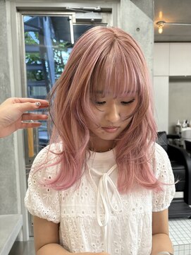 キーチェ 梅田中崎町(keych) レイヤーカット/オリーブベージュ/ブリーチなし/髪質改善/梅田