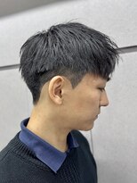 ニコ トウキョウ ロジック(nico TOKYO Logic)&nbsp;刈り上げアップバングスパイキーショートパーマスパイラルパーマ