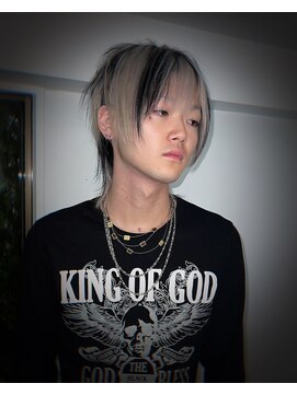 キイ 原宿 表参道(K.e.y) シャギーカット/ホワイトカラー/セクションカラー