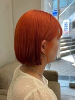 オーク あざみ野(OAK)&nbsp;ビビットオレンジミニボブ