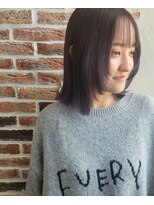 ヘアスタイリングルーム バター(hair styling room butter)&nbsp;【butter辻憲太郎】ラベンダー×レイヤーボブ