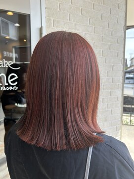 ヘアーメイク バレンタイン(hair make valentine) 切りっぱなしスタイル