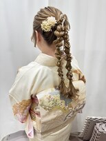 サクララ(Sakura la) 訪問着 ヘアセット 鎌倉