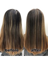 モンド ヘアクリエーション 新栄店(monde hair creation)&nbsp;【monde】before × after × 髪質改善