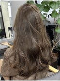 韓国風レイヤーカット髪質改善ダブルカラーハッシュカット
