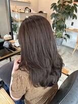 バトー バイ トリコ 船橋北口店(BATEAU by tricot)&nbsp;赤みなしブラウンとレイヤーカット