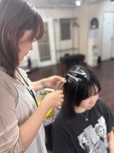 【早い×丁寧】頭皮への負担や違和感を最小限に抑えたプロの技！