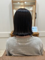 エフプラス(fplus)&nbsp;髪質改善】毛先までツルンと収まるコンパクトボブ【Y00131】