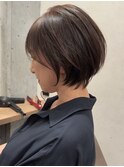 ショートカット くびれショート 丸みショート