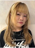レイヤーカット/ローライト/デザインカラー