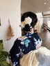 【予約受付中!】月曜日.火曜日OK/ 卒業式ヘアセット+袴着付け 12100円