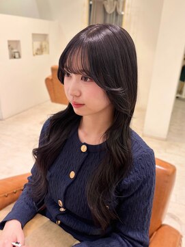 リタ(Lita) ラベンダーブラック/小顔顔周り/10代20代